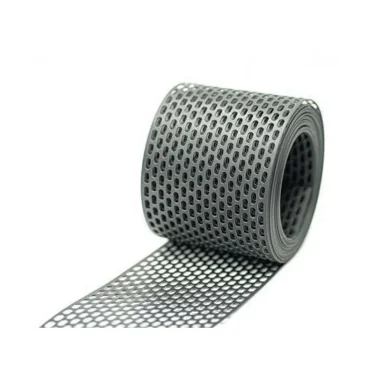 Ochranný vetrací pás PVC 5 m, čierny – GS DOM